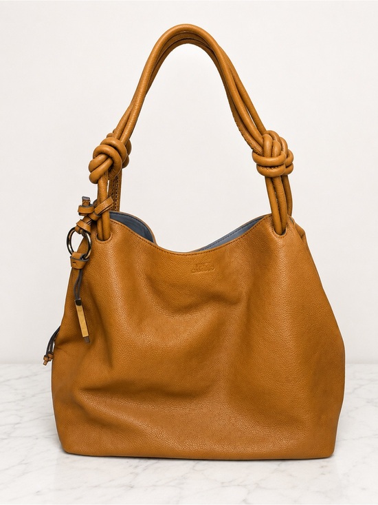 Vince Camuto Handbags - Vince Camuto Aaron Hobo Shoulder Bag Rustic Oak EUC